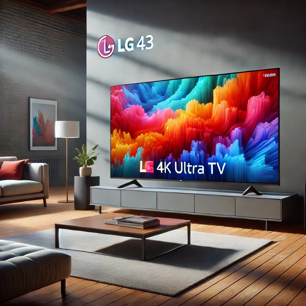 TV LG 43UP75006LF da 43 pollici con risoluzione 4K Ultra HD, sistema operativo WebOS e compatibilità con Alexa e Google Assistant. Ideale per un'esperienza di visione realistica e ricca di dettagli."