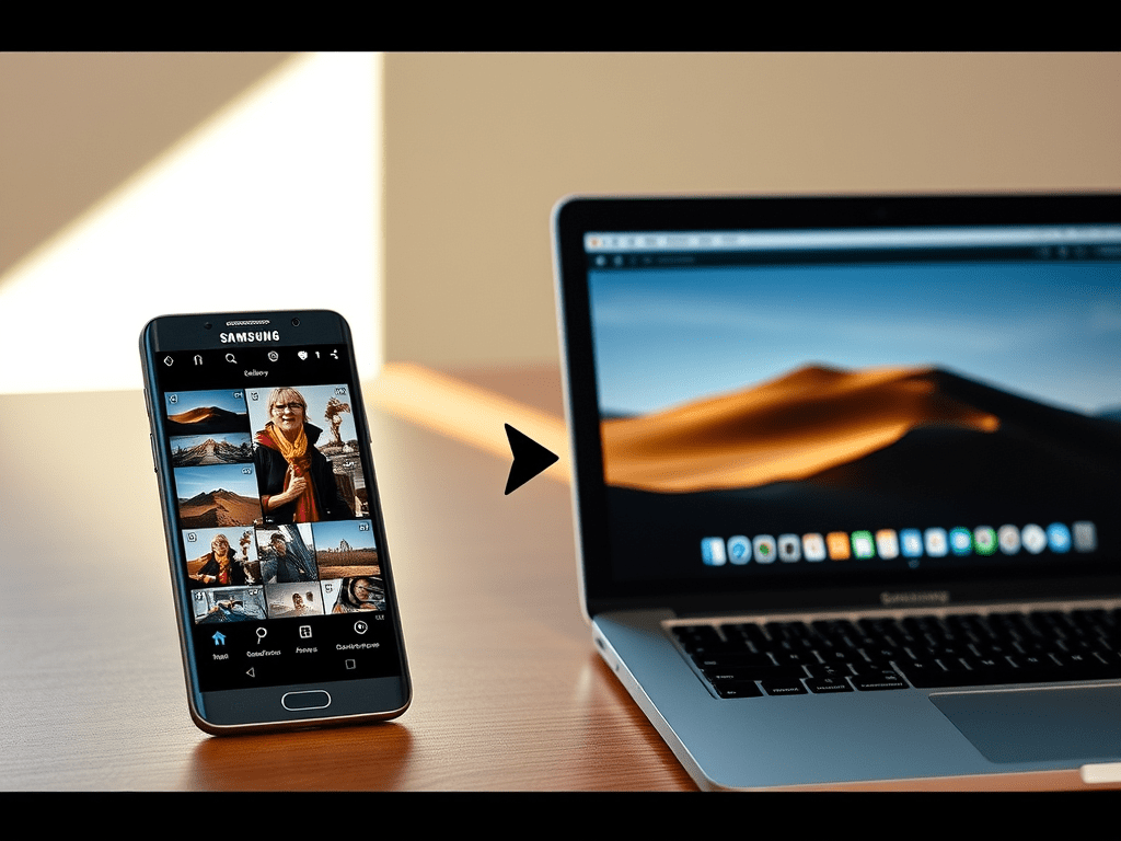 Come Trasferire Immagini da Samsung a&nbsp;Mac